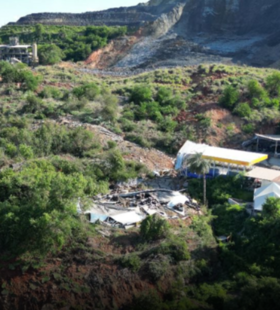 Deslizamento em mina provoca retirada de mais de 79 pessoas em Conceição do Pará