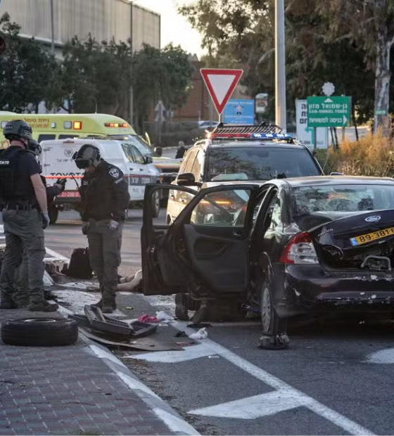 Carro atropela pedestres no norte de Israel e deixa pelo menos 14 feridos