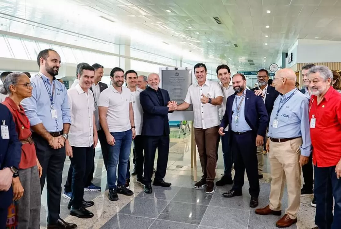Lula entrega obras de R$ 450 milhões no aeroporto internacional de Belém