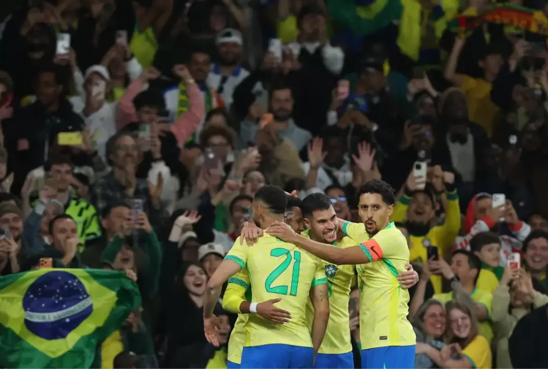 Brasil mostra disposição, joga bem e derrota Senegal por 2 a 0 em Londres