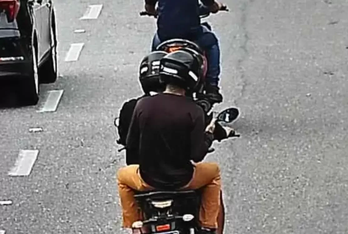 Motocicleta usada em crime é apreendida pela Polícia Militar, em Belém