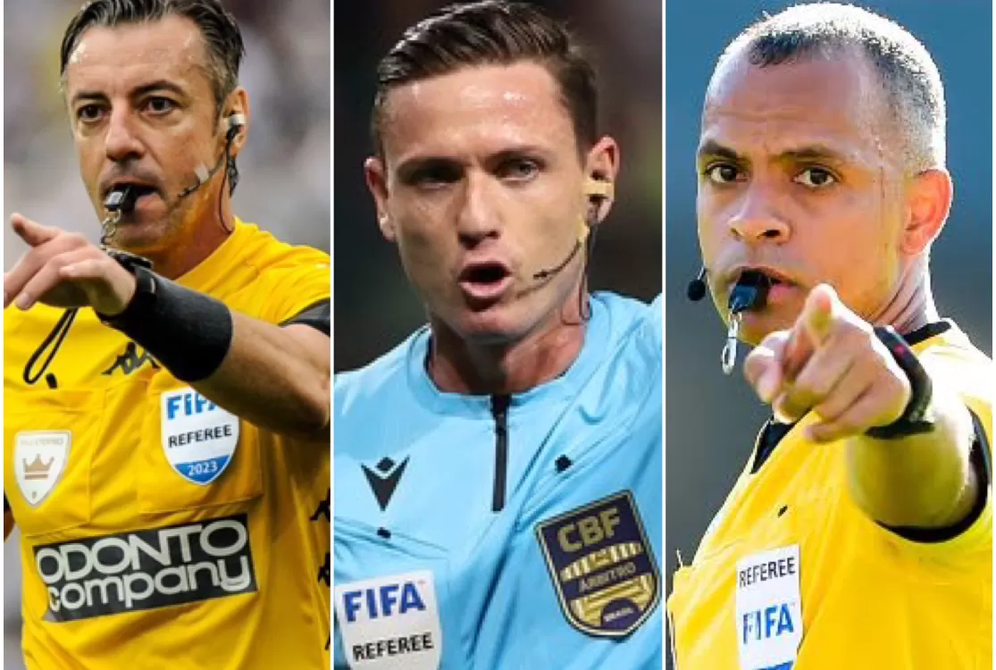 Três árbitros do Brasil irão à Copa, incluindo pivô de polêmico São Paulo x Palmeiras