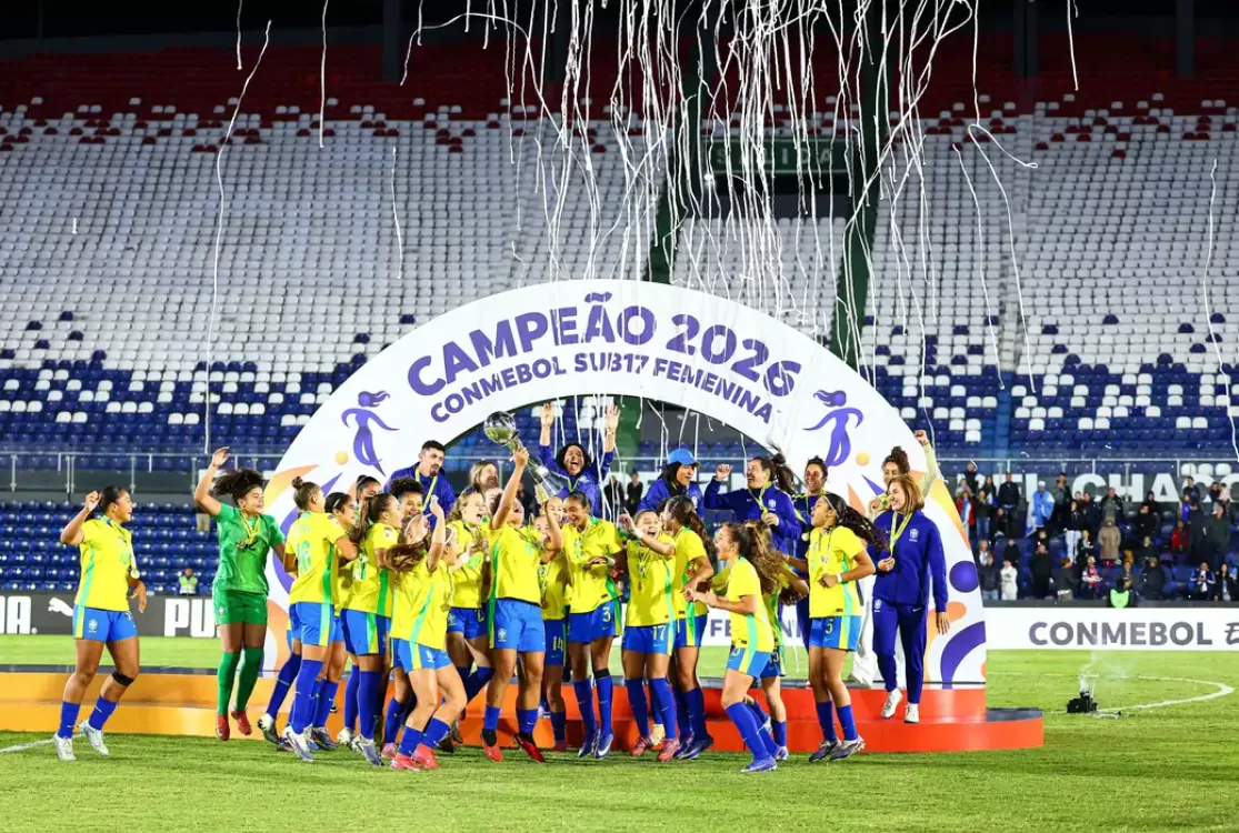 Brasil bate Argentina na final e é campeão Sul-Americano Sub-17 feminino