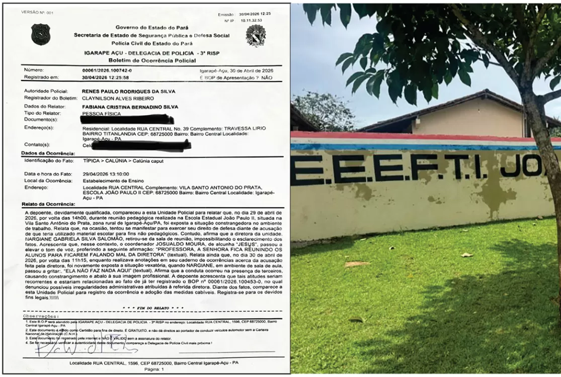 Crise em escola na Colônia do Prata expõe omissão da Seduc e da 9ª DRE