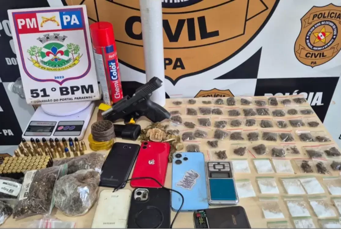 Operação integrada das polícias Civil e Militar atuam contra crimes em Dom Eliseu