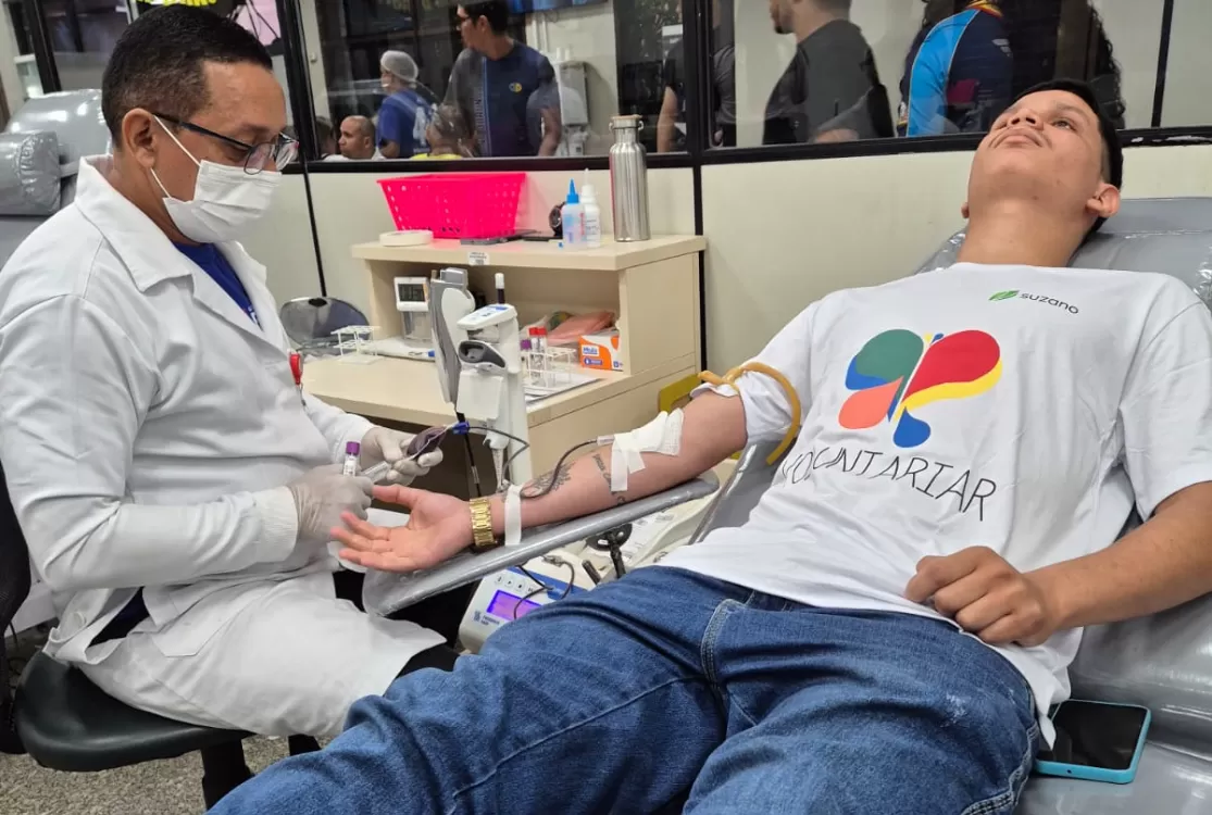 Voluntariado corporativo fortalece campanha de doação de sangue em Belém