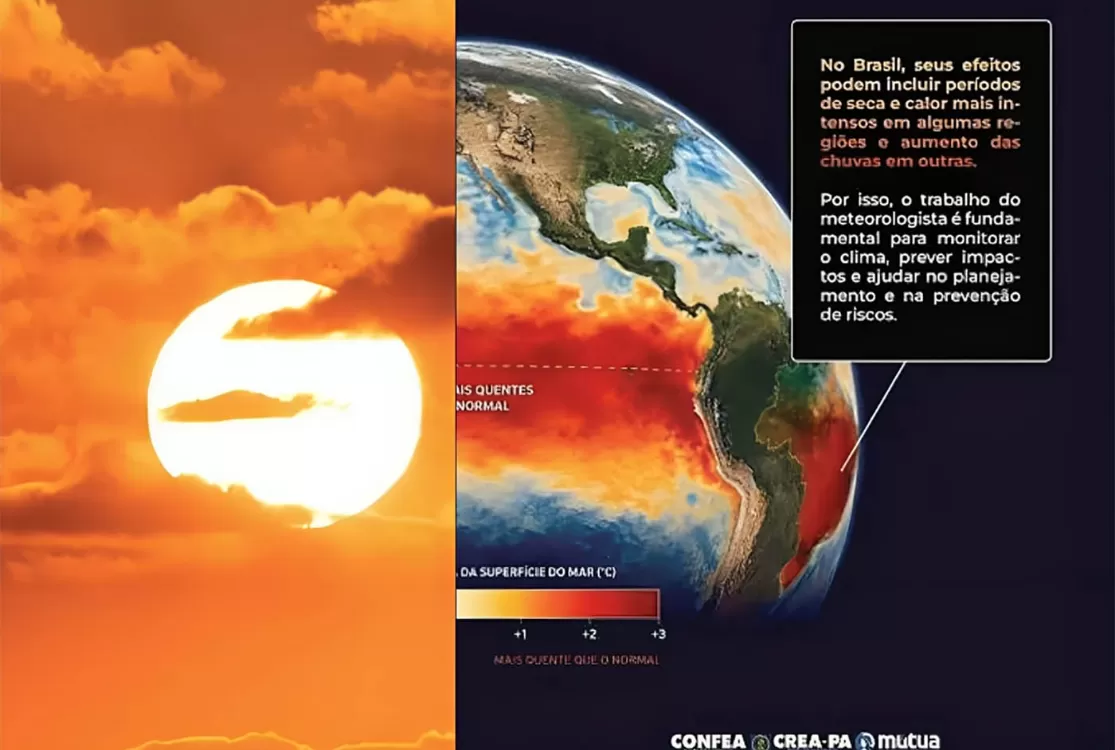 O calor chegou para ficar e o Pará entra na seca cada dia mais intensa de El Niño