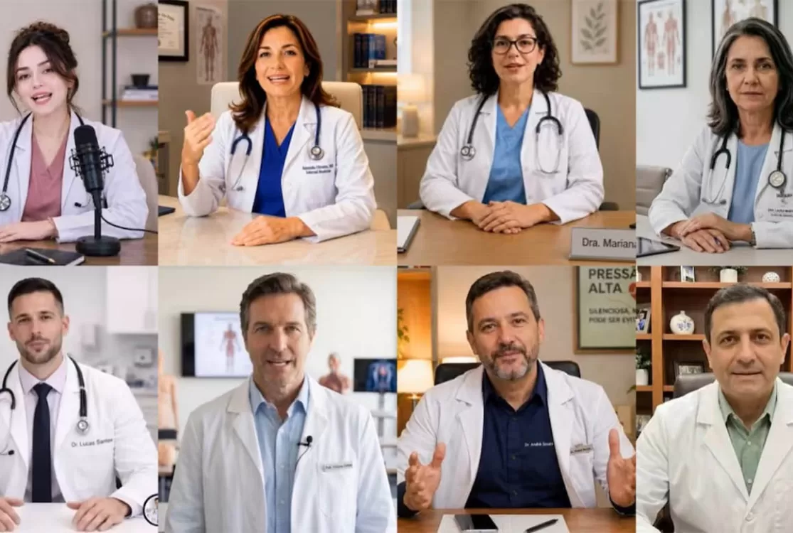 Médicos de IA que vendem cura milagrosa têm mais 70 milhões de views na rede