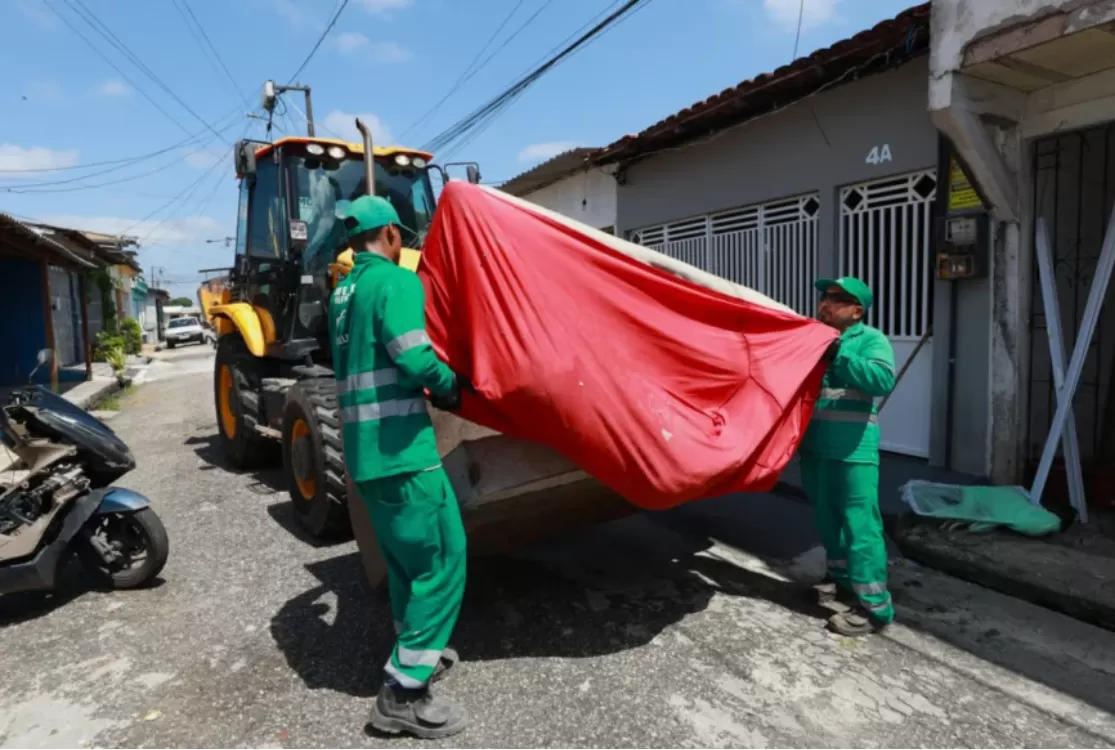 Coleta Programada de Entulho em Belém chega a novos conjuntos em outubro