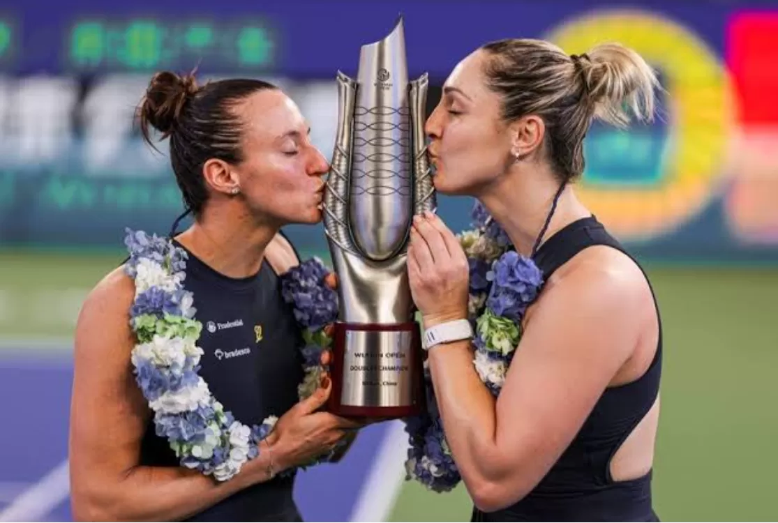Luisa Stefani e Gabriela Dabrowski vencem em Wuham e são a melhor dupla de 2026