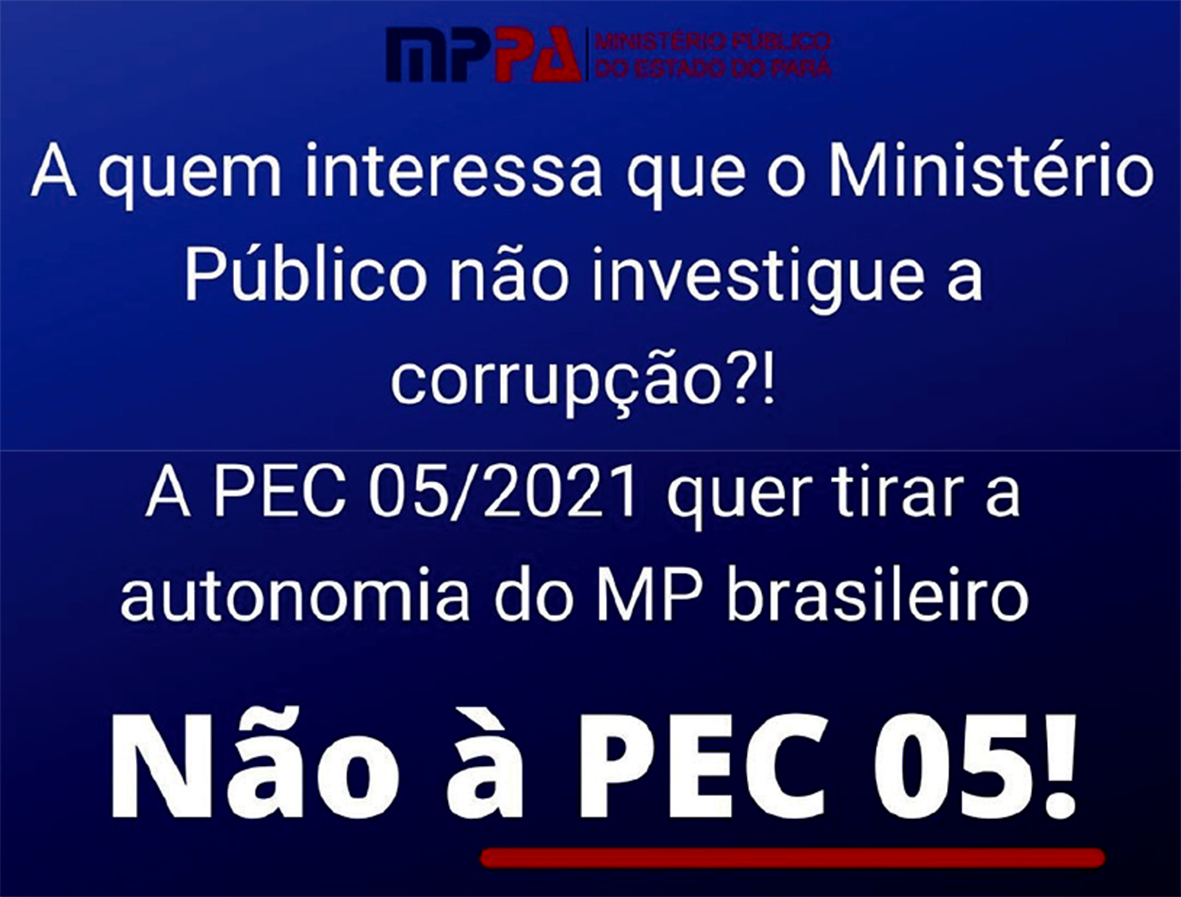 Read more about the article Manifesto defende rejeição pública à PEC que ameaça status do Ministério Público