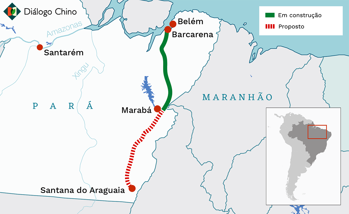 Read more about the article Governo Helder ensaia desengavetar construção da Ferrovia Paraense com atraso de mais de três anos