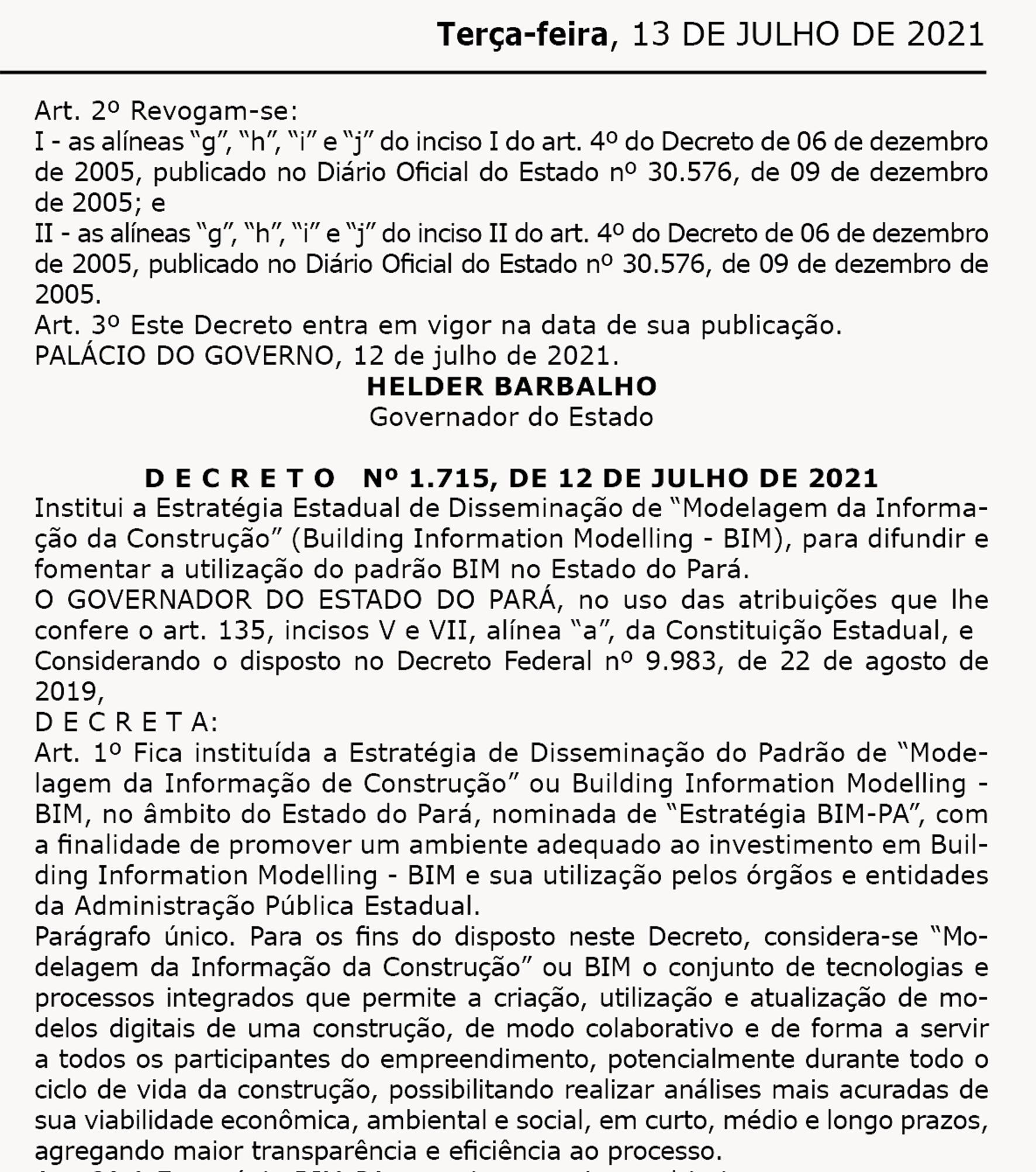 Read more about the article Governo Helder precipita programa nacional que prevê centralizar a formulação de projetos “por todo o Pará”