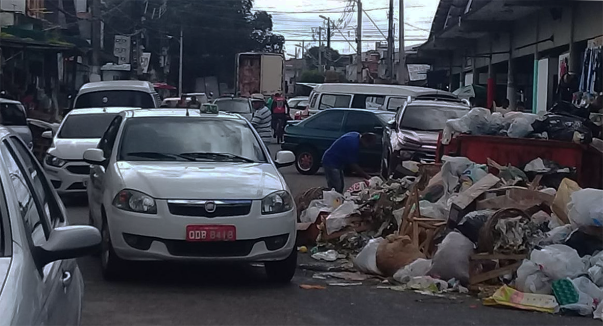 Read more about the article Belém sem luxo, com muito lixo e um descaso de fazer vergonha até a morador de rua, menos à prefeitura
