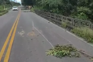 Construtora reduz tráfego em ponte da PA-324 e favorece acidentes no retorno de Salinópolis