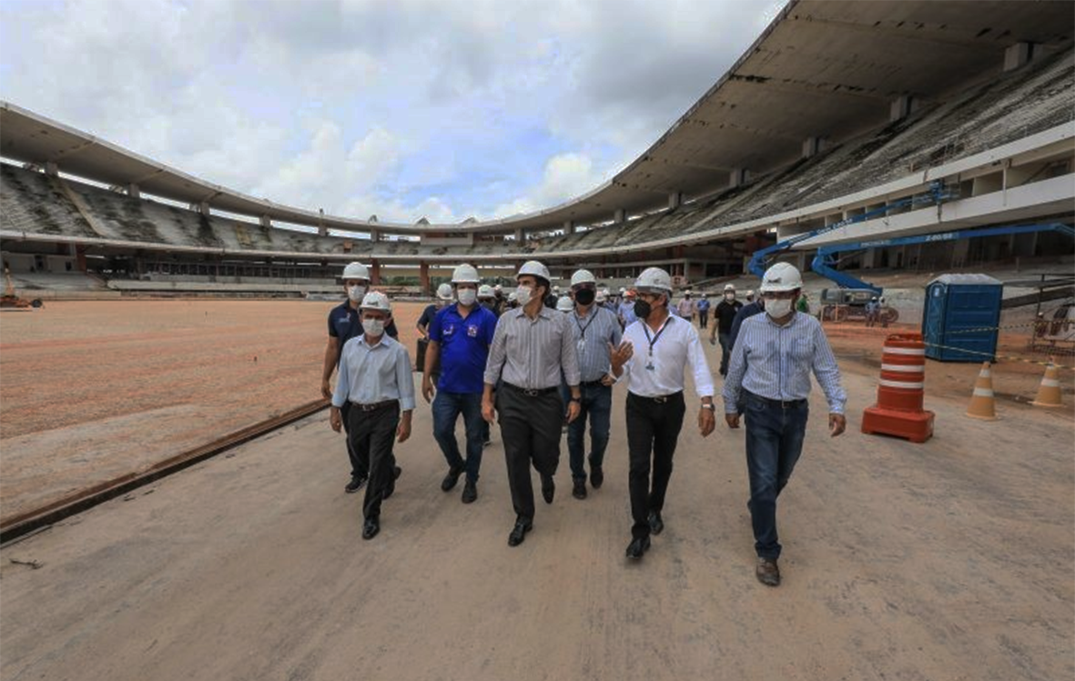 Read more about the article Mangueirão de mais de R$ 200 milhões deve ser inaugurado dia 30, sem pompa, sem circunstância e por etapas