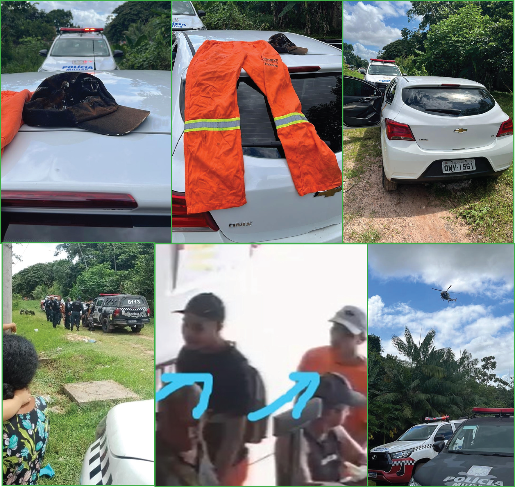 Read more about the article Trio que assaltou ponto comercial no Bengui se embrenha nas matas da Infraero e escapa de perseguição policial