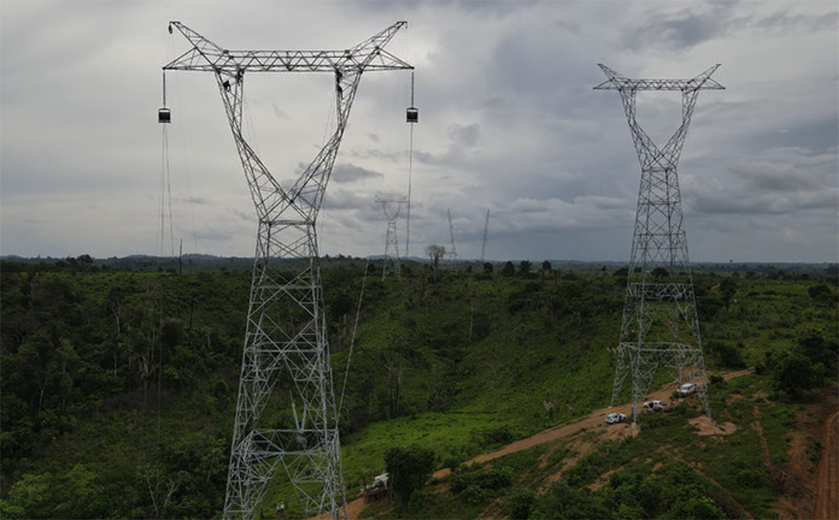 Read more about the article Concluído projeto de transmissão de energia elétrica de 1, 8 mil Km ligando Estados do Pará e Tocantins