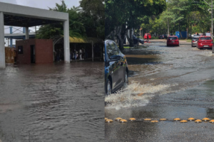 Sistema de drenagem entra em colapso e conspira a favor de alagamentos no campus da UFPA, em Belém