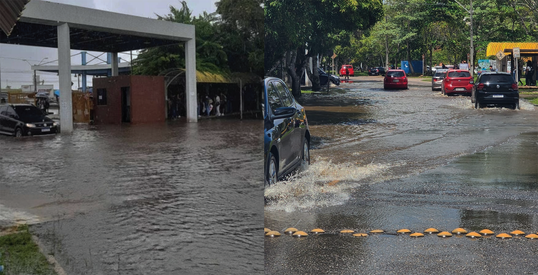 Read more about the article Sistema de drenagem entra em colapso e conspira a favor de alagamentos no campus da UFPA, em Belém