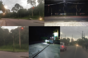 Escuridão total atemoriza comunidades do entorno da avenida Perimetral e compromete tráfego noturno
